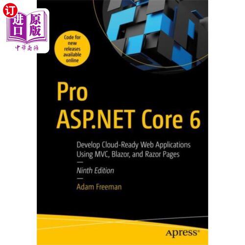 海外直订Pro ASP.NET Core 6 箴ASP。NET Core 6