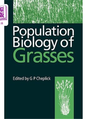 海外直订Population Biology of Grasses 牧草种群生物学