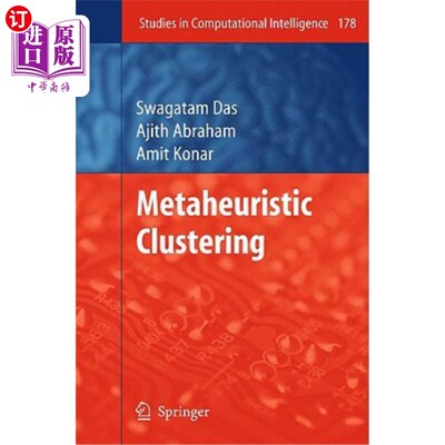海外直订Metaheuristic Clustering 元启发式聚类