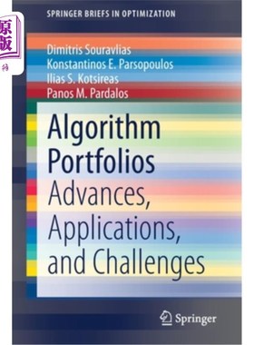 海外直订Algorithm Portfolios: Advances, Applications, and Challenges 算法组合：进展、应用和挑战