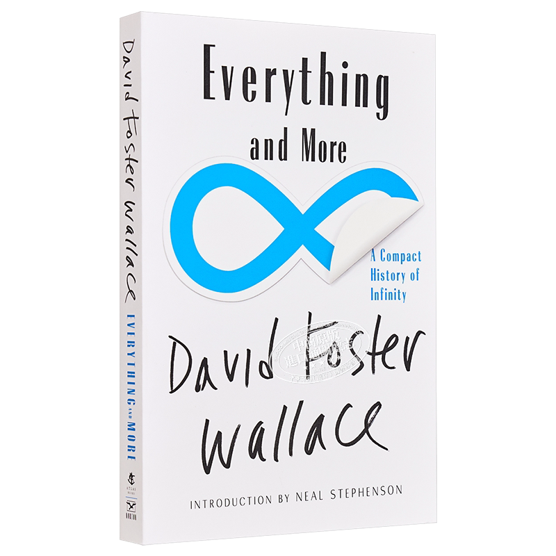 现货 跳跃的无穷 英文原版 Everything and More David Foster Wallace 穿过一条街道的方法【中商原版】科普读物