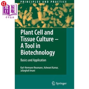 Tool Application and Basics Biotechnology Culture Tissue Cell 海外直订Plant