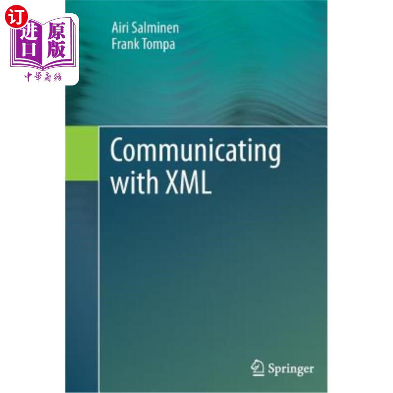 海外直订Communicating with XML 使用XML通信