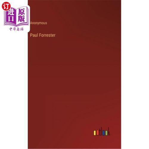 海外直订Paul Forrester 保罗·弗雷斯特