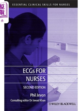 现货 护士用心电图 第2版 Ecgs For Nurses 2E 英文原版 Philip Jevon 中商原版