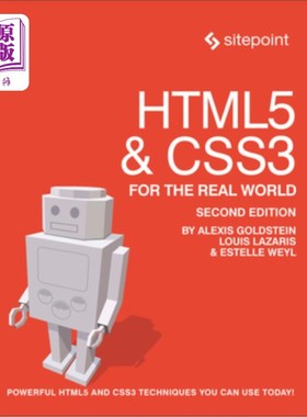 海外直订Html5 & Css3 for the Real World: Powerful Html5 and Css3 Techniques You Can Use  Html5和Css3