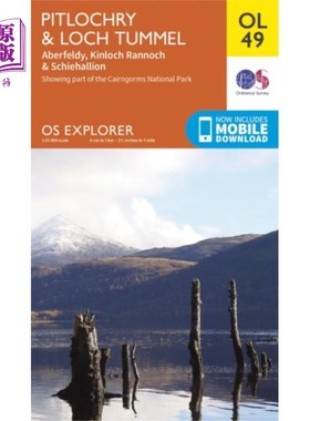 海外直订Pitlochry & Loch Tummel, Aberfeldy, Kinloch Rann... Pitlochry & Loch Tummel， Aberfeldy， Kin