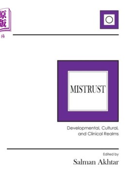 海外直订Mistrust 不信任