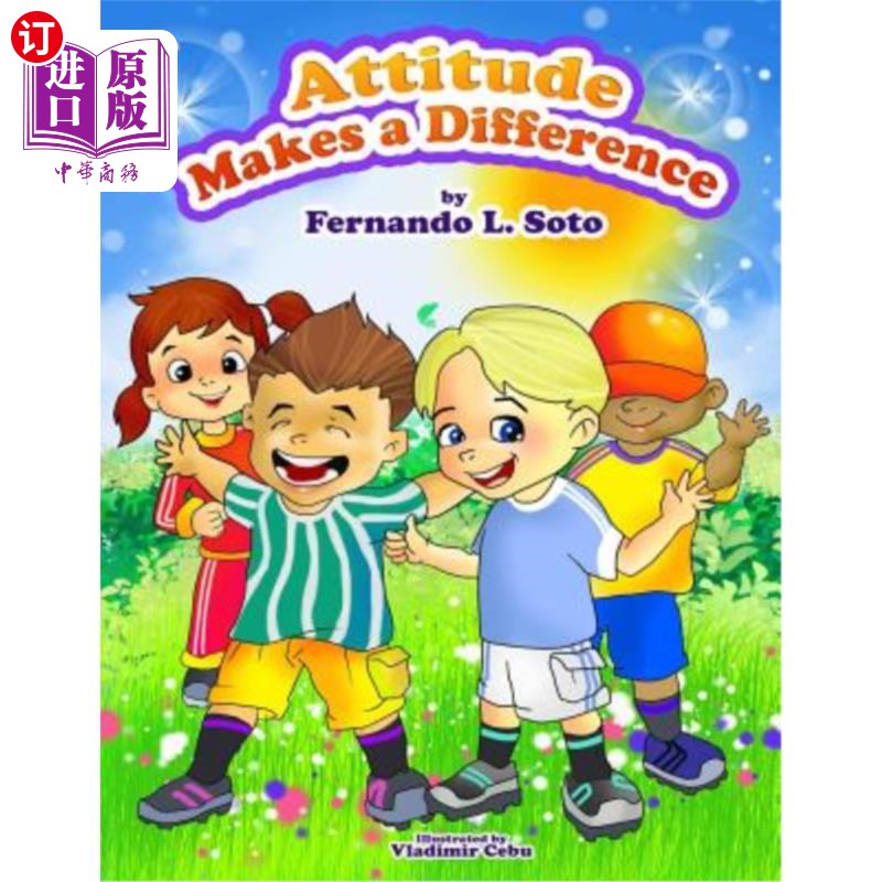 海外直订Attitude Makes a Difference 态度决定一切
