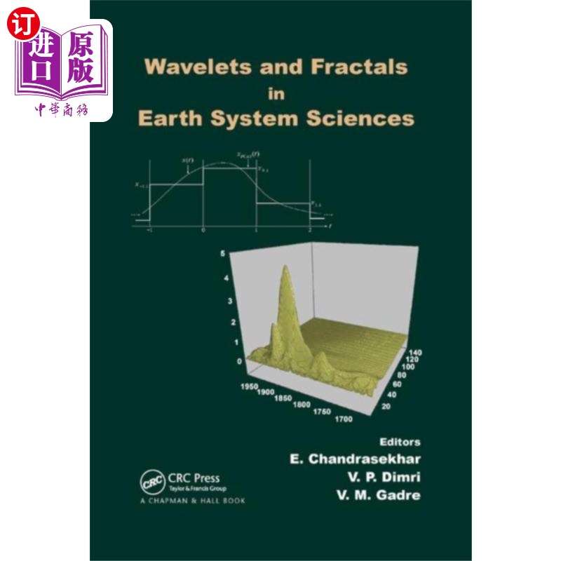 海外直订Wavelets and Fractals in Earth System Sciences 地球系统科学中的小波与分形
