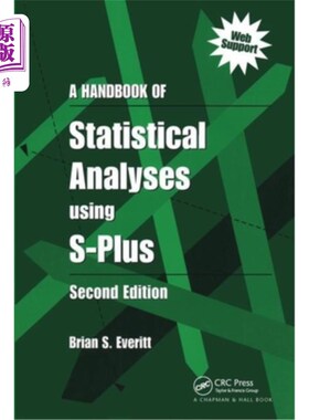 海外直订A Handbook of Statistical Analyses Using S-Plus 使用S-Plus的统计分析手册