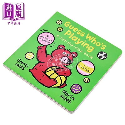 谁在玩耍英文原版纸板书