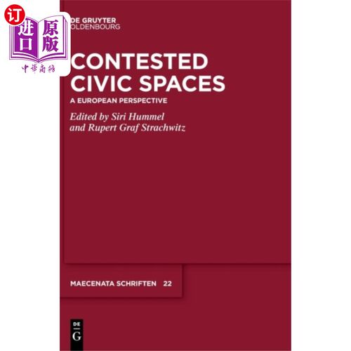海外直订Contested Civic Spaces 有争议的市民空间