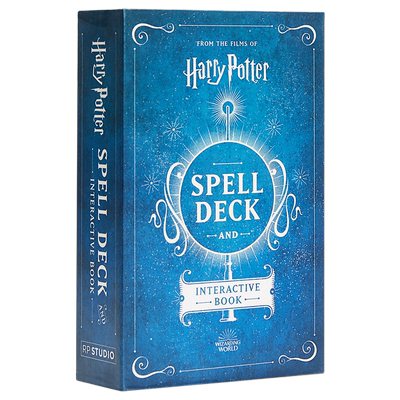 Harry Potter Spell Deck and Interactive Book of Magic 英文原版 哈利波特 咒语和互动书 Donald Lemke【中商原版】