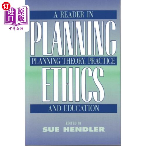 海外直订Planning Ethics 规划伦理