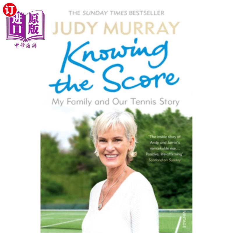 海外直订Knowing the Score: My Family and Our Tennis Story 了解比分:我的家庭和我们的网球故事