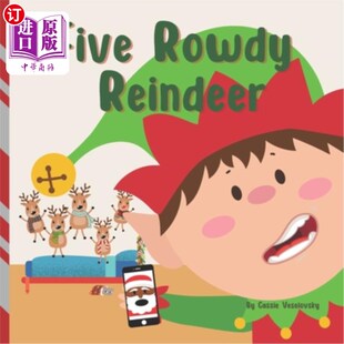 五只吵闹 Reindeer 驯鹿 Rowdy 海外直订Five