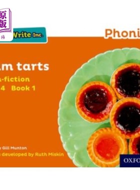 海外直订Read Write Inc. Phonics: Orange Set 4 Non-fictio... Read Write公司拼读:橙色套装4非虚构1果酱挞