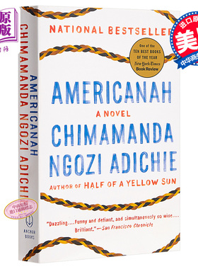 【中商原版】美国佬 英文原版 Americanah 阿迪奇 Adichie 纽约时报年度好书