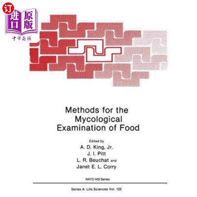 海外直订Methods for the Mycological Examination of Food 食品真菌学检验方法