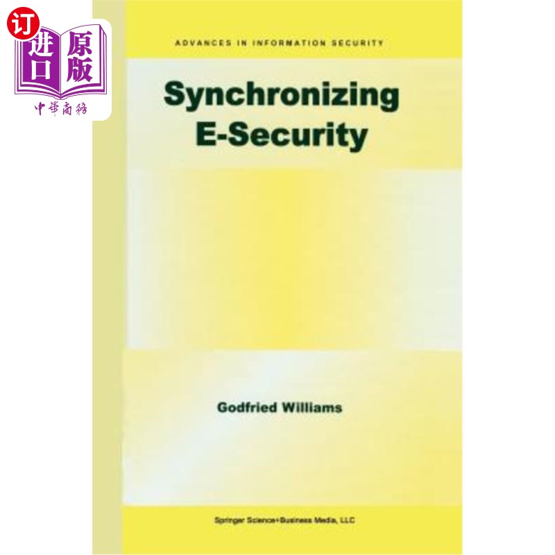 海外直订Synchronizing E-Security 同步电子安全