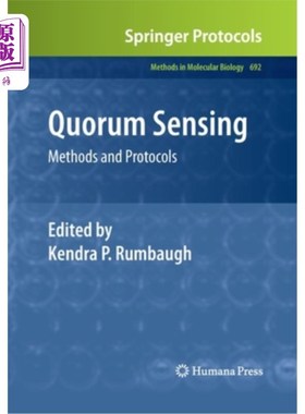 海外直订医药图书Quorum Sensing: Methods and Protocols 群体感应：方法和协议