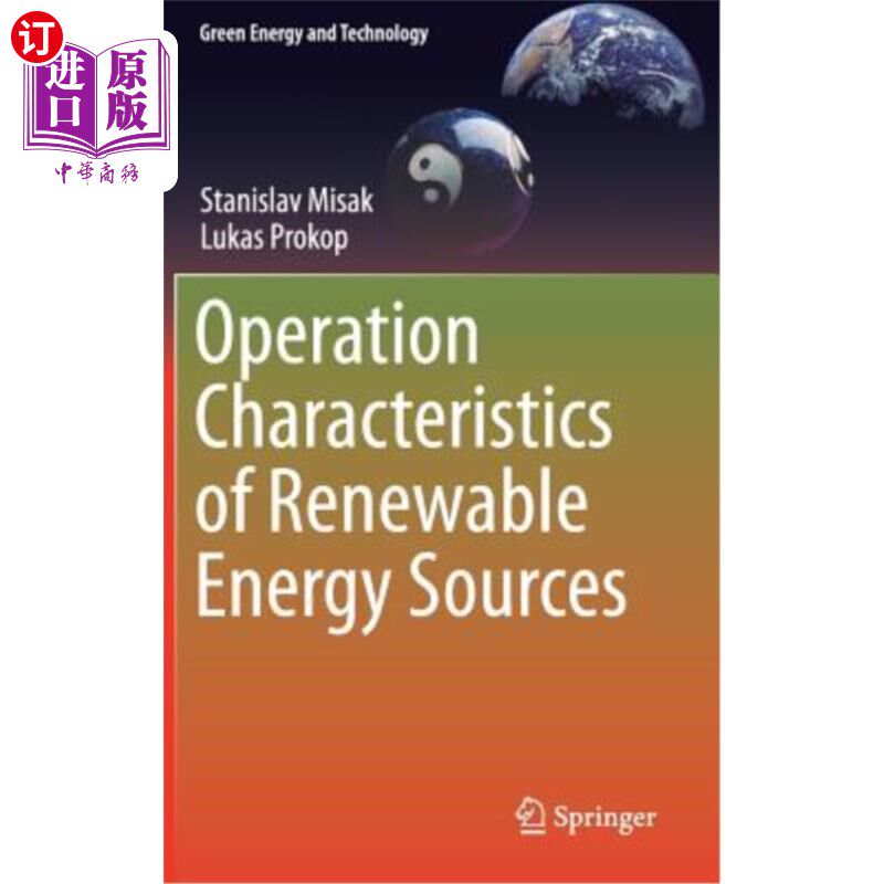 海外直订Operation Characteristics of Renewable Energy Sources 可再生能源的运行特点
