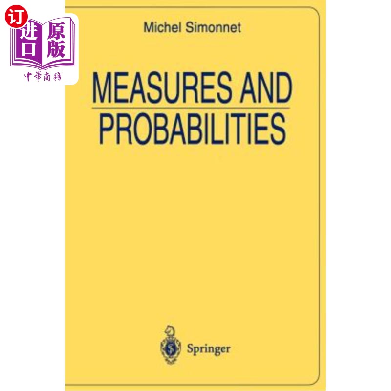 海外直订Measures and Probabilities 度量和概率