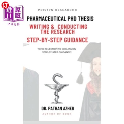 海外直订医药图书Pharmaceutical PhD Thesis Writing and Conducting the Research Step-By-Step Guida 药学博士论文写作与