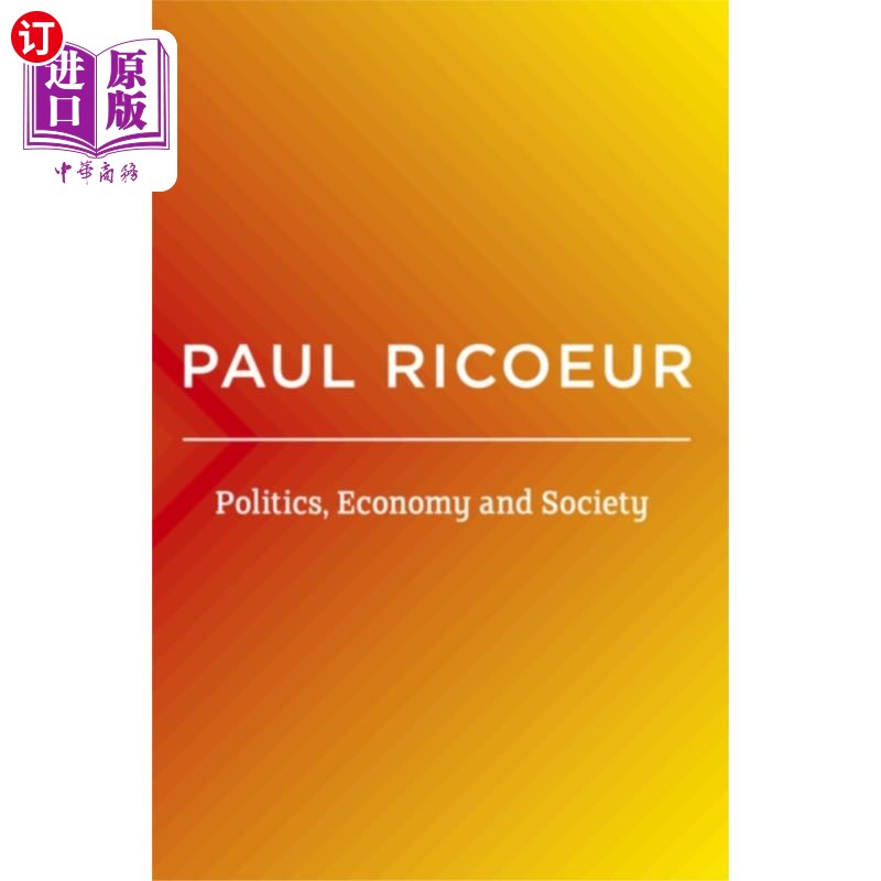 海外直订Politics, Economy, and Society 政治、经济和社会
