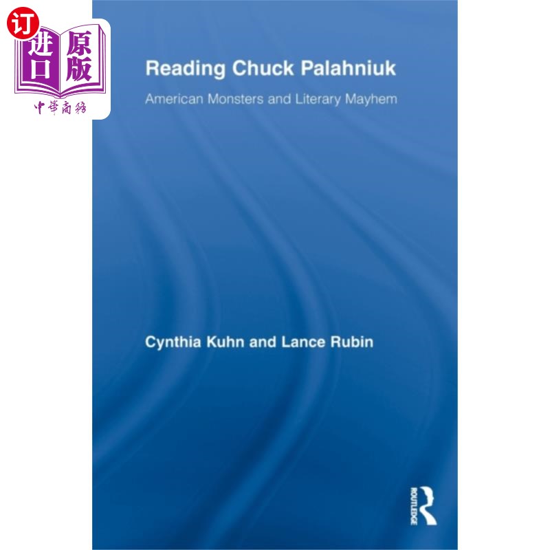 海外直订Reading Chuck Palahniuk阅读查克·帕拉尼克-封面