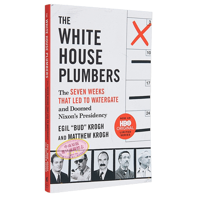 白宫水管工 The White House Plumbers 英文原版 Egil Bud Krogh Matthew Krogh 电影同名小说 真实改编【中商原版】