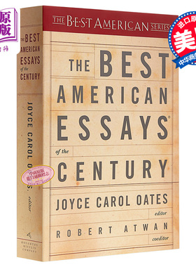 本世纪美国散文集佳选 The Best American Essays Of the Century 英文原版 Joyce Carol Oates【中商原版】