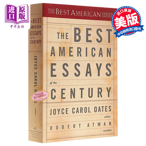 本世纪美国散文集佳选 The Best American Essays Of the Century 英文原版 Joyce Carol Oates【中商原版】