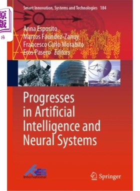 海外直订Progresses in Artificial Intelligence and Neural... 人工智能与神经系统研究进展