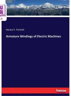 海外直订Armature Windings of Electric Machines 电机电枢绕组