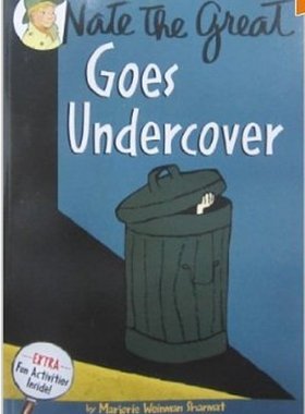 Nate the Great goes Undercover 小侦探内特2 卧底 汪培珽书单 儿童章节书 桥梁书 英文原版 小初文学 进口图书【中商原版】