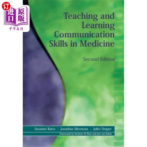 海外直订医药图书Teaching and Learning Communication Skills in Medicine 医学交流技能的教与学