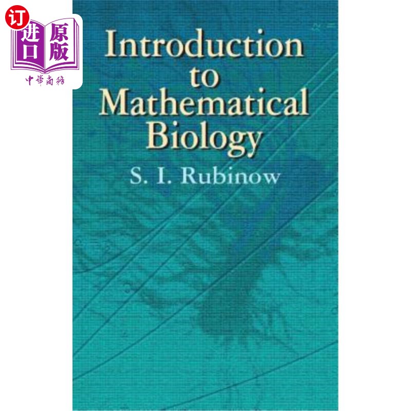 海外直订Introduction to Mathematical Biology 数学生物学导论