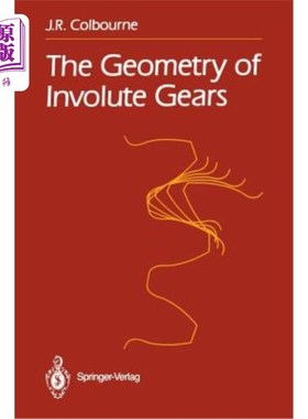 海外直订The Geometry of Involute Gears 渐开线齿轮的几何