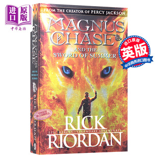 英文原版 中商原版 Rick Summer Magnus 北欧神话系列1:夏日之剑 Book Chase the and 雷克·赖尔顿 Riordan Sword