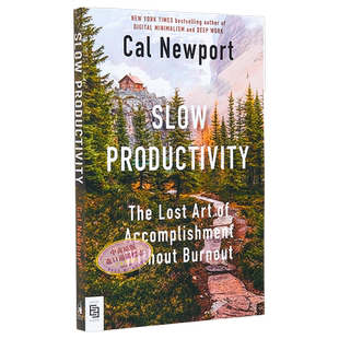 慢效率 Slow Productivity 英文原版 Cal Newport 自我提升与创造力 成功 励志 效率提高【中商原版】