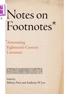海外直订Notes on Footnotes 脚注说明