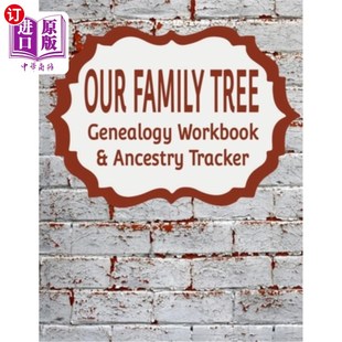 Heritage 家谱家谱工作簿和祖先 Genealogy Ancestry Tracker Tree Workbook 我们 海外直订Our Research Family