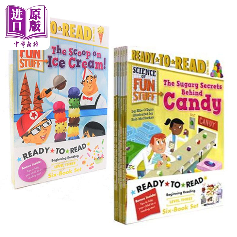 Ready To Read Level 3 齐齐学会读3级科学历史12册套装 英文原版 进口图书 儿童绘本 分级阅读 故事图画书6-8岁【中商原版】