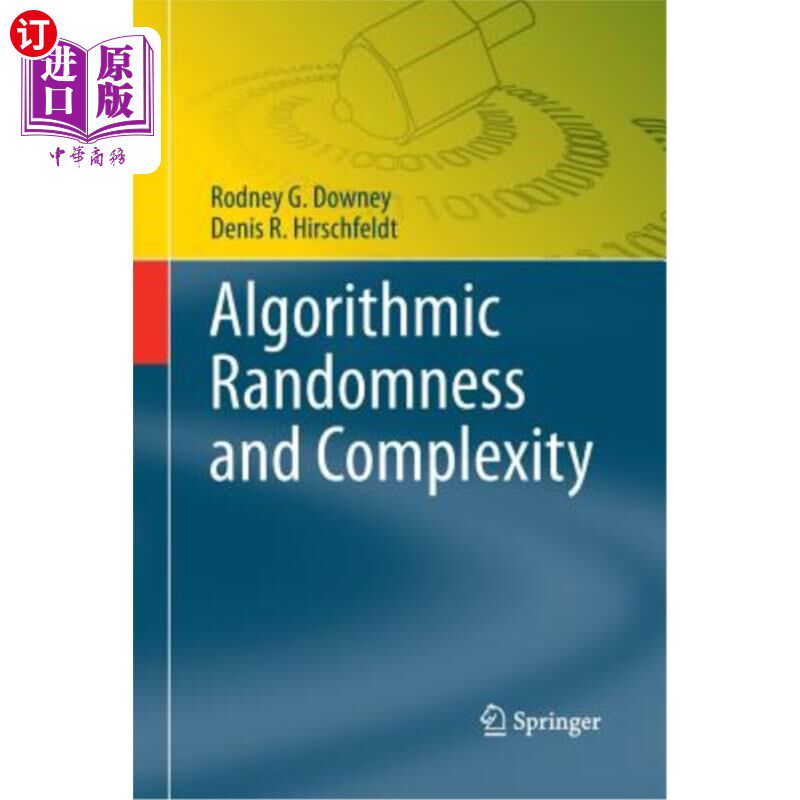 海外直订Algorithmic Randomness and Complexity 算法的随机性和复杂性
