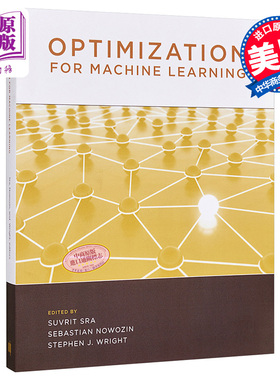 现货 机器学习的优化 Optimization for Machine Learning 英文原版 Suvrit Sra Sebastian Nowozin【中商原版】
