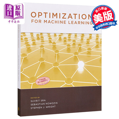 现货 机器学习的优化 Optimization for Machine Learning 英文原版 Suvrit Sra Sebastian Nowozin【中商原版】