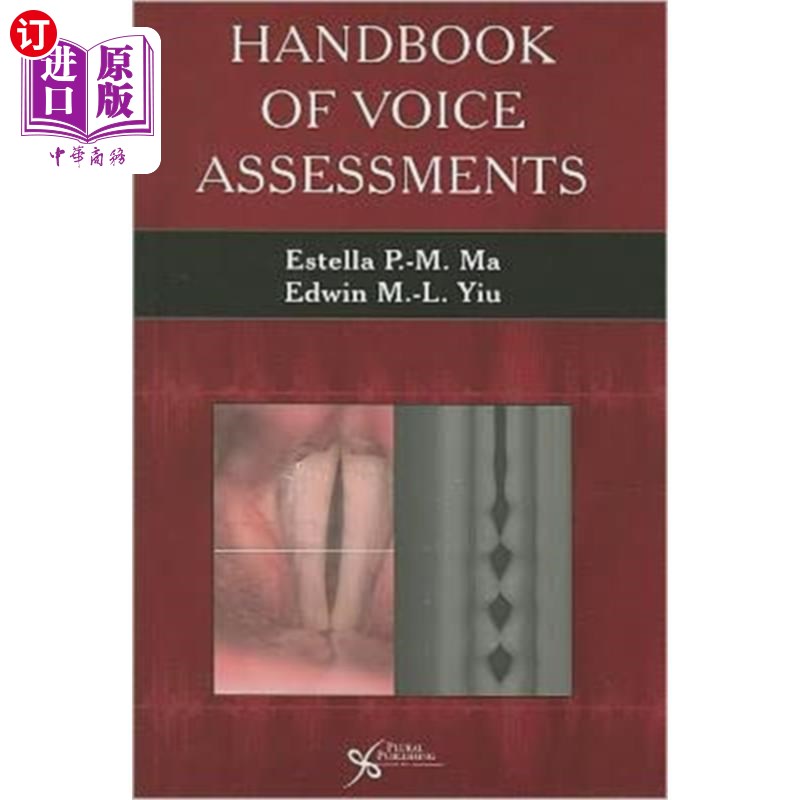 海外直订医药图书Handbook of Voice Assessments 声音评估手册