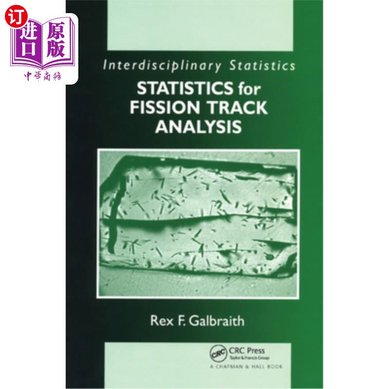 海外直订Statistics for Fission Track Analysis 裂变径迹分析统计